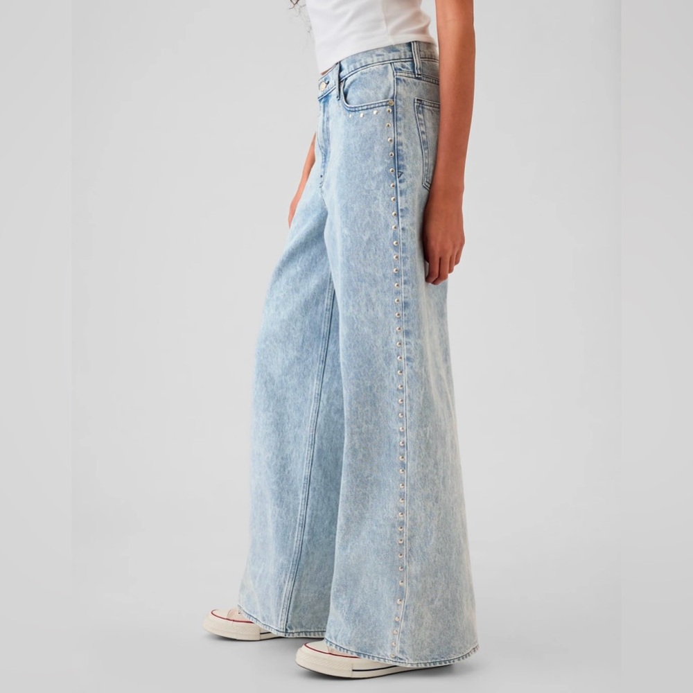 GAP STUDDED BAGGY JEANS
